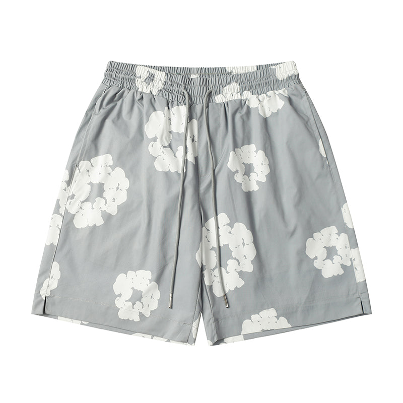 Denim Tears Shorts flower woven