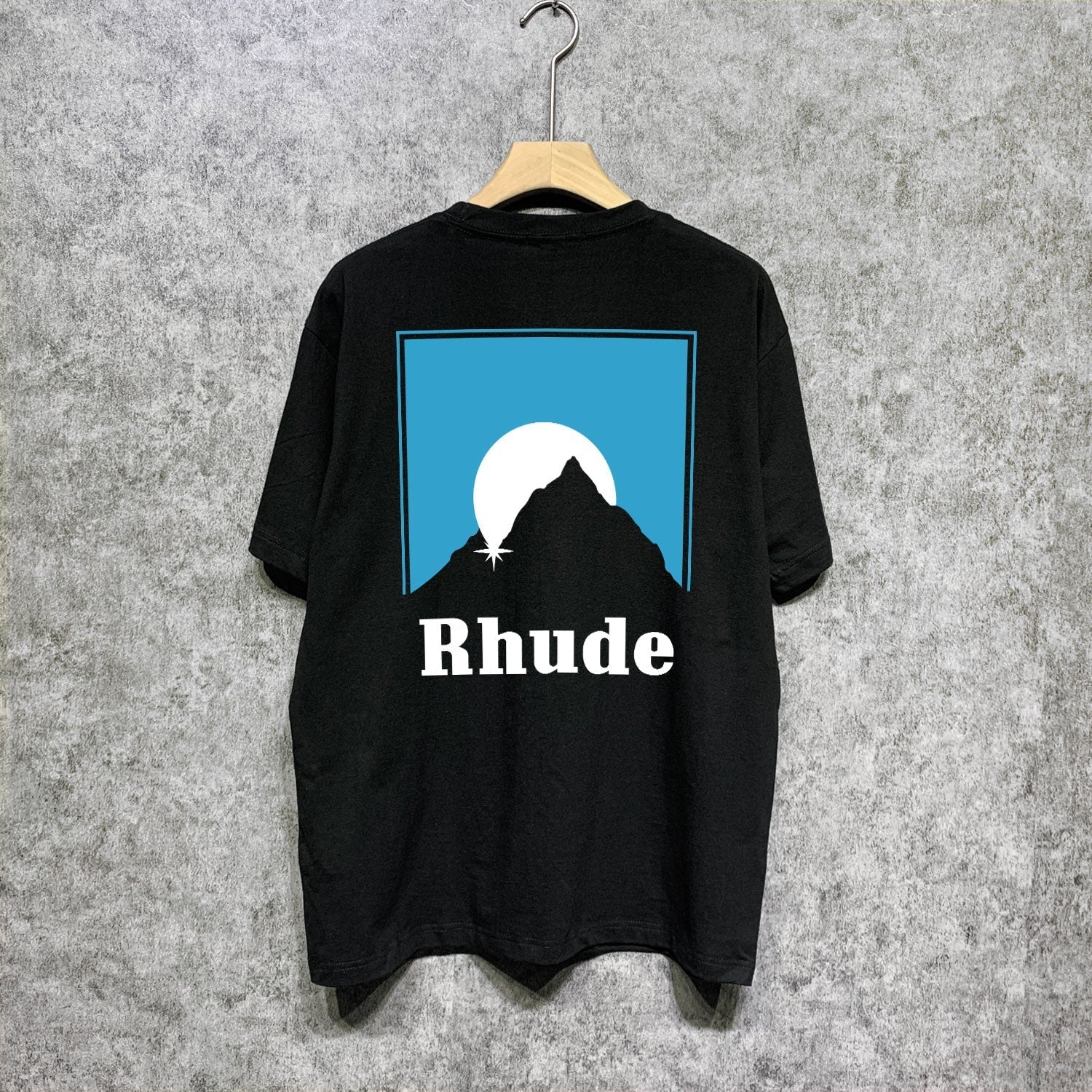 Rhude T-shirts Printed Trendy Pure Cotton