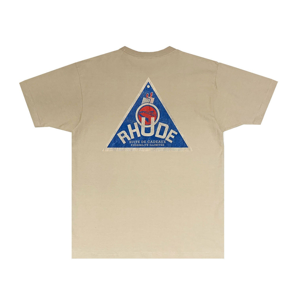 Rhude T-shirts Printed Trendy Pure Cotton