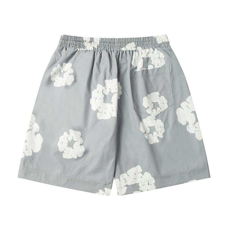 Denim Tears Shorts flower woven