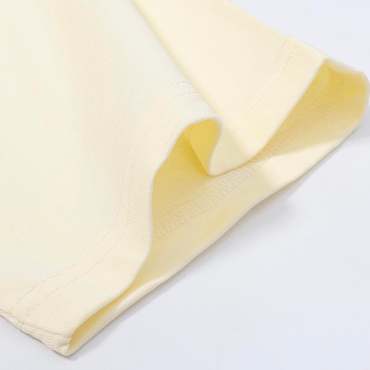 Rhude T-shirts Vertical Letter Printing Cotton Casual Short Sleeve Men and Women