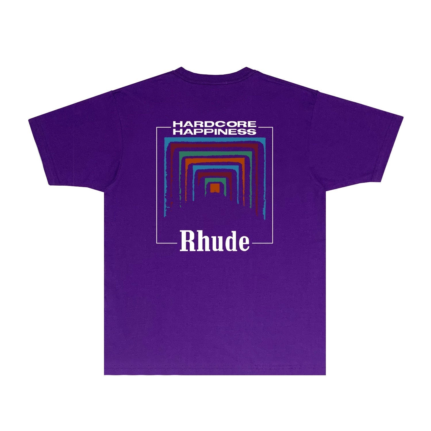 Rhude T-shirts Printed Trendy Pure Cotton