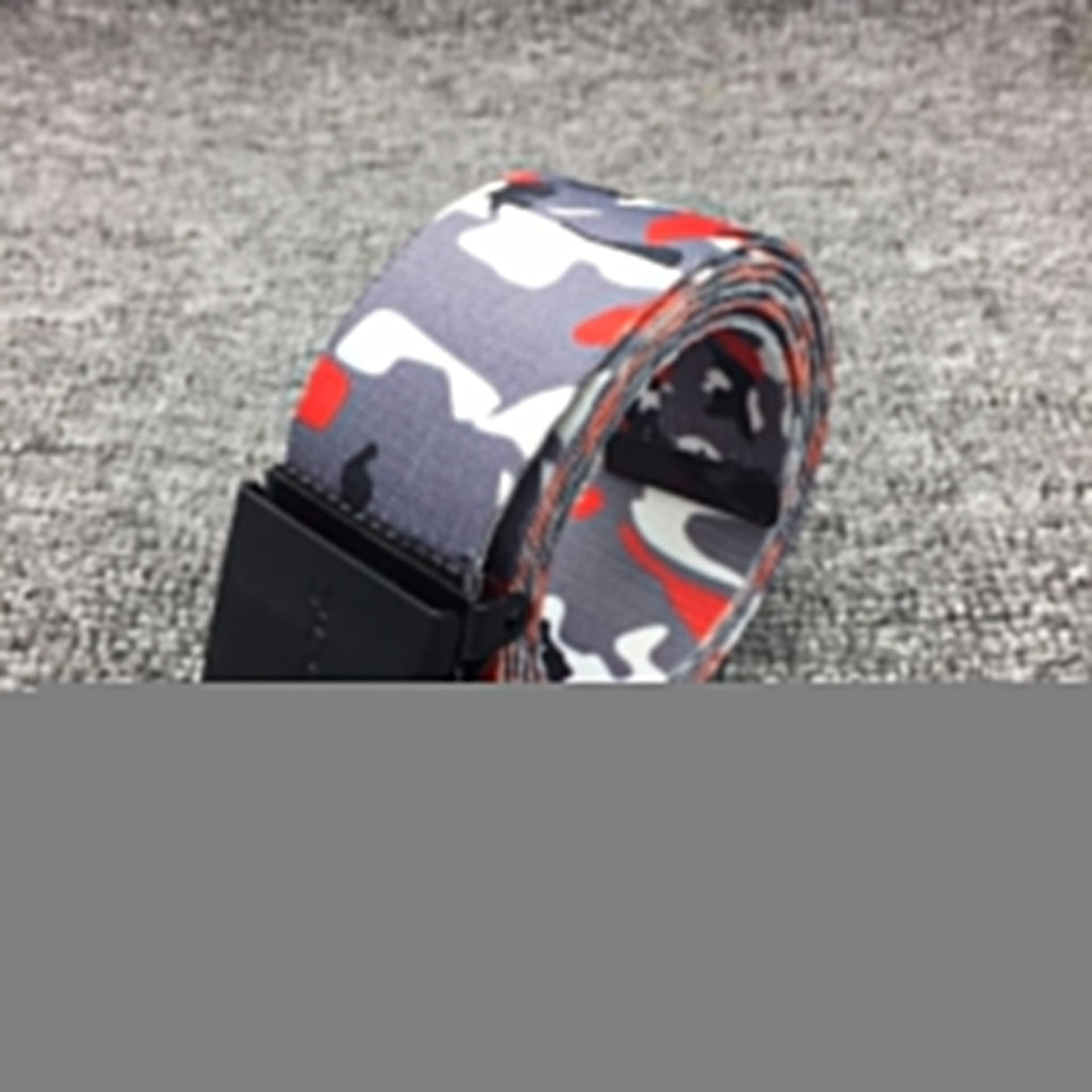 Bape Belt Camouflage Nylon Ribbon Canvas