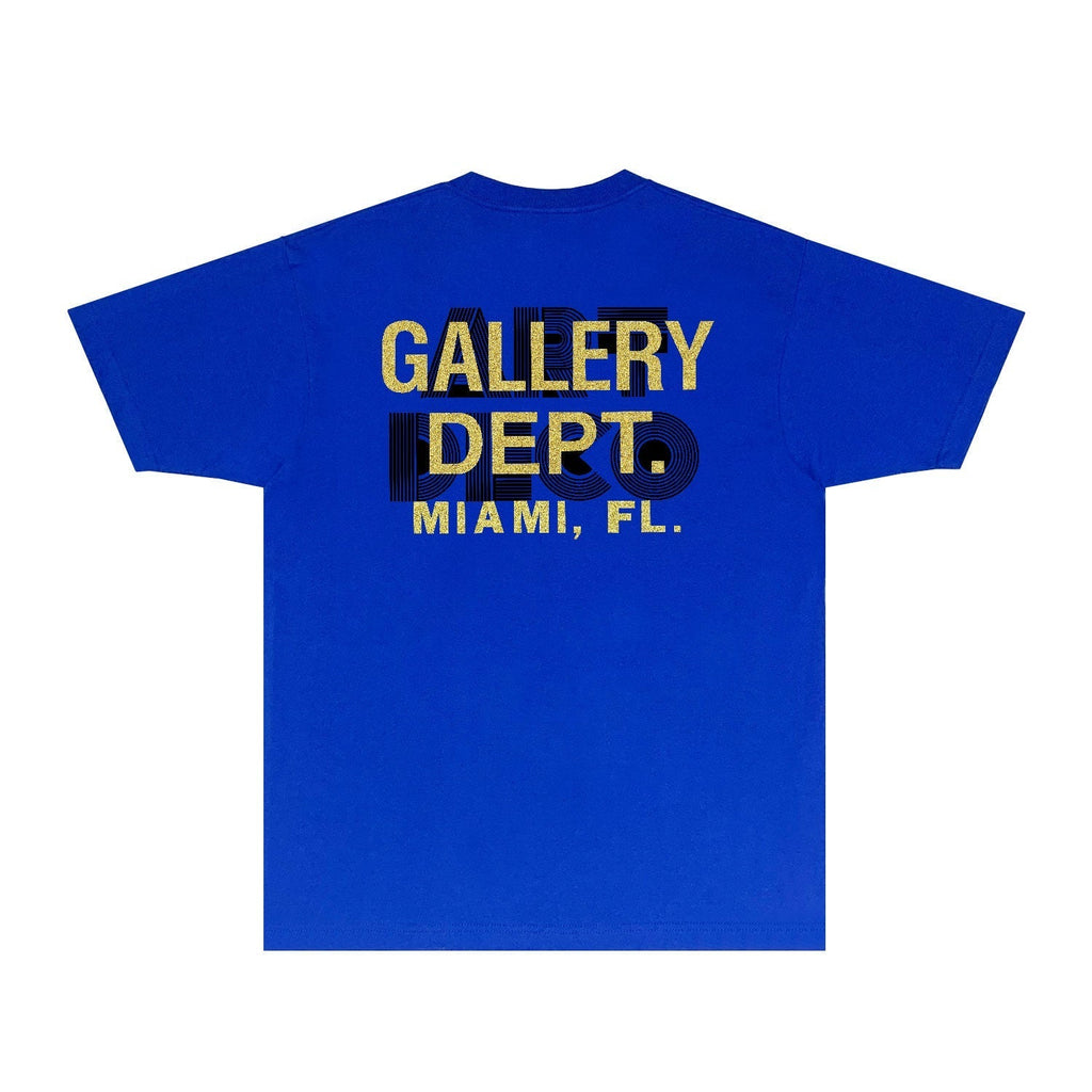 Gallery Dept T Shirt Retro Printed Loose Short-Sleeved Shirt (part2)