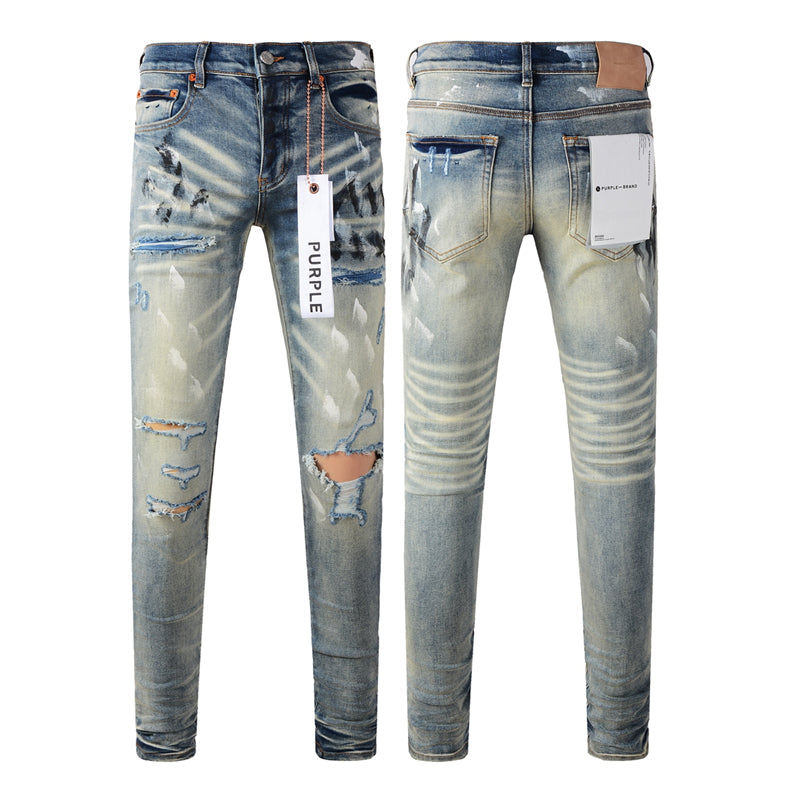 PURPLE  Fashion Jeans 9037