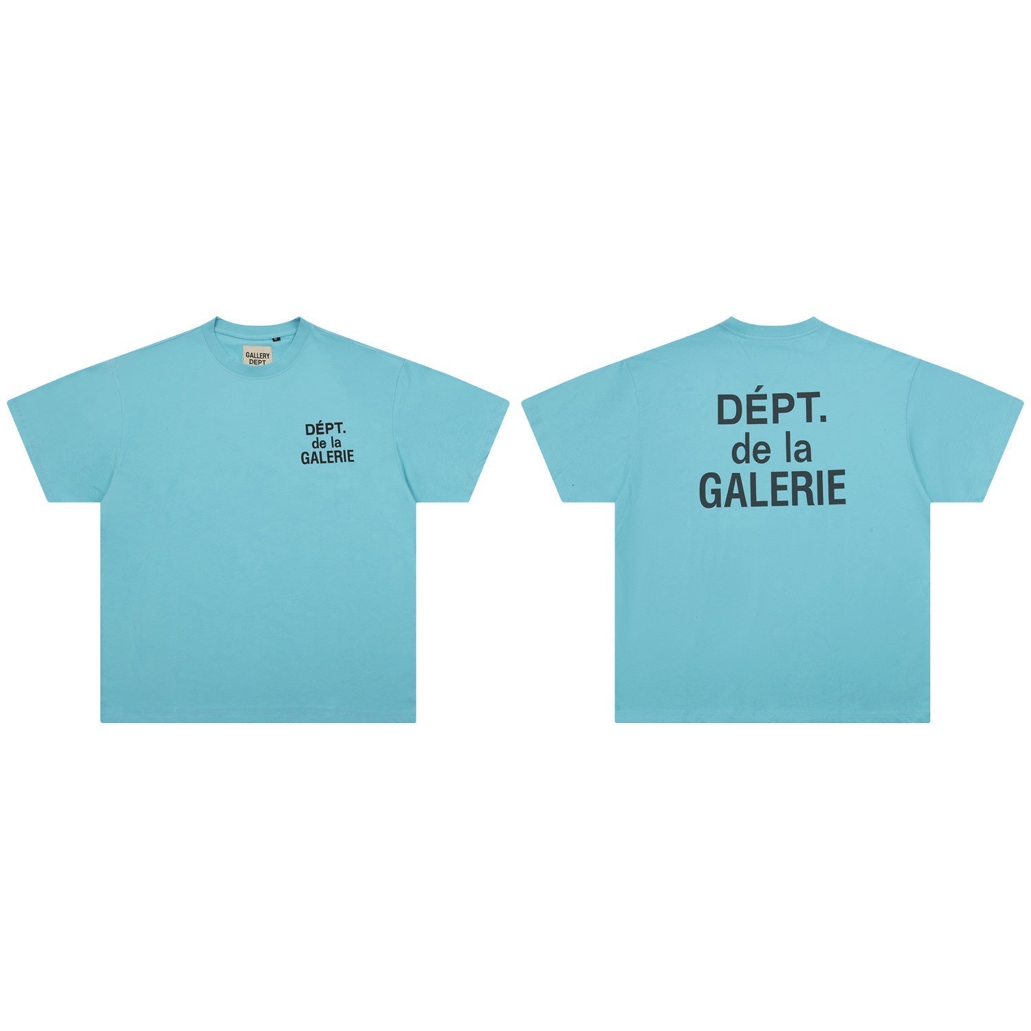 Gallery Dept T-Shirt Alphabet Slogan Short Sleeve T-Shirt