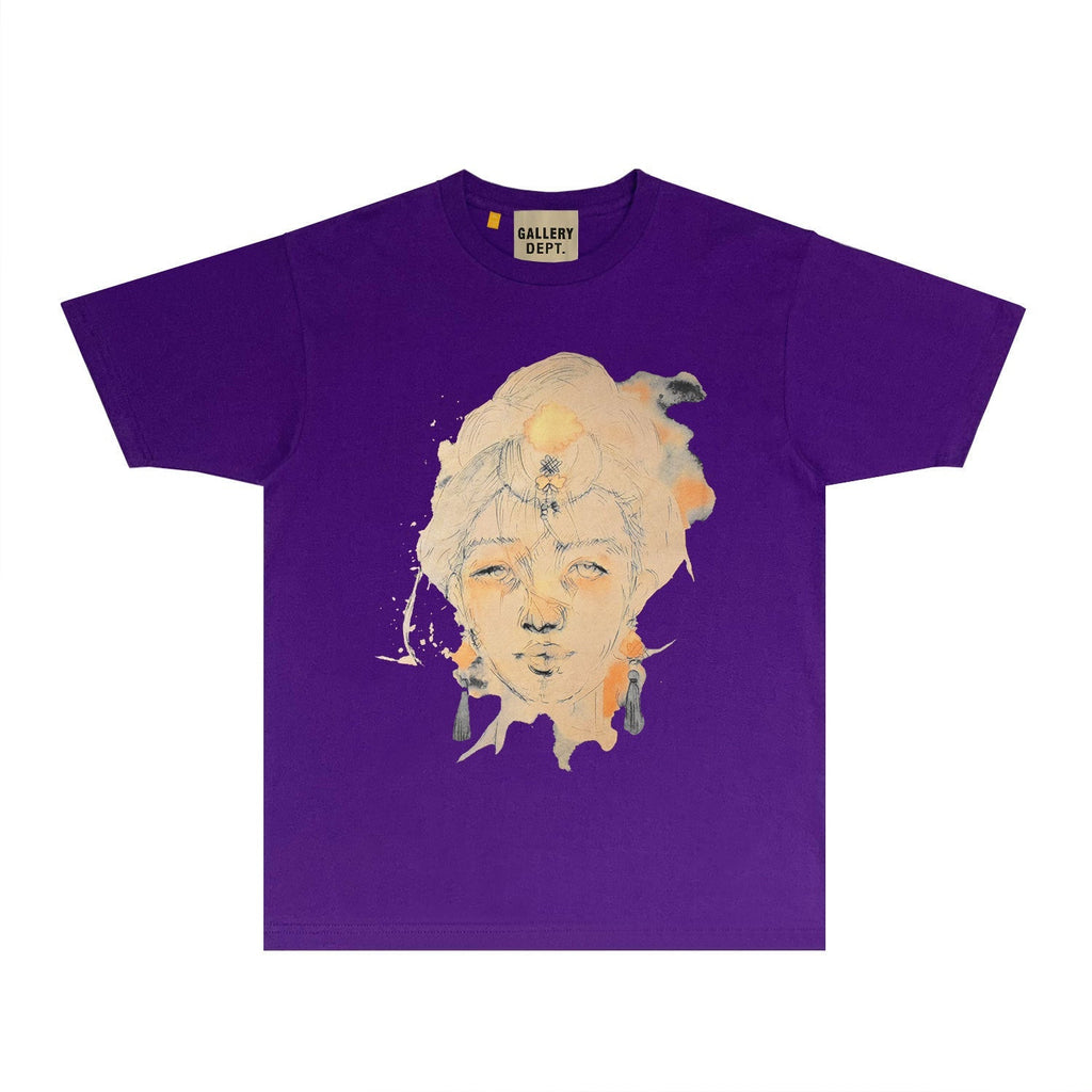 Gallery Dept T Shirts Fashion Brand Tee Shirt Short Sleeve T-shirt Blouse