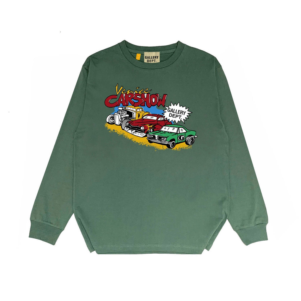 Gallery Dept Long Sleeved Shirt Fashion Brand Long Sleeve Long-Sleeved T-shirt Blouse