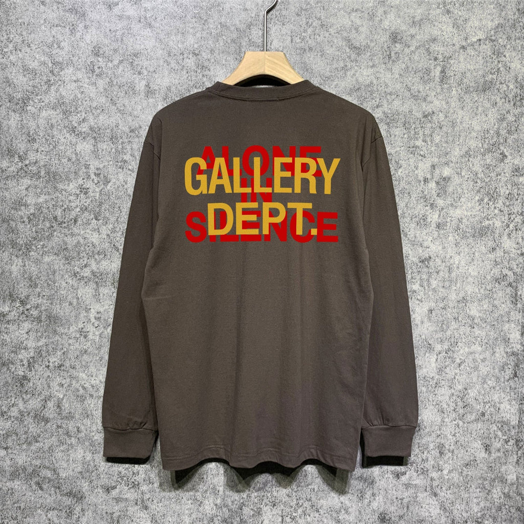 Gallery Dept Long Sleeved Shirt Fashion Brand Long Sleeve Long-Sleeved T-shirt Blouse