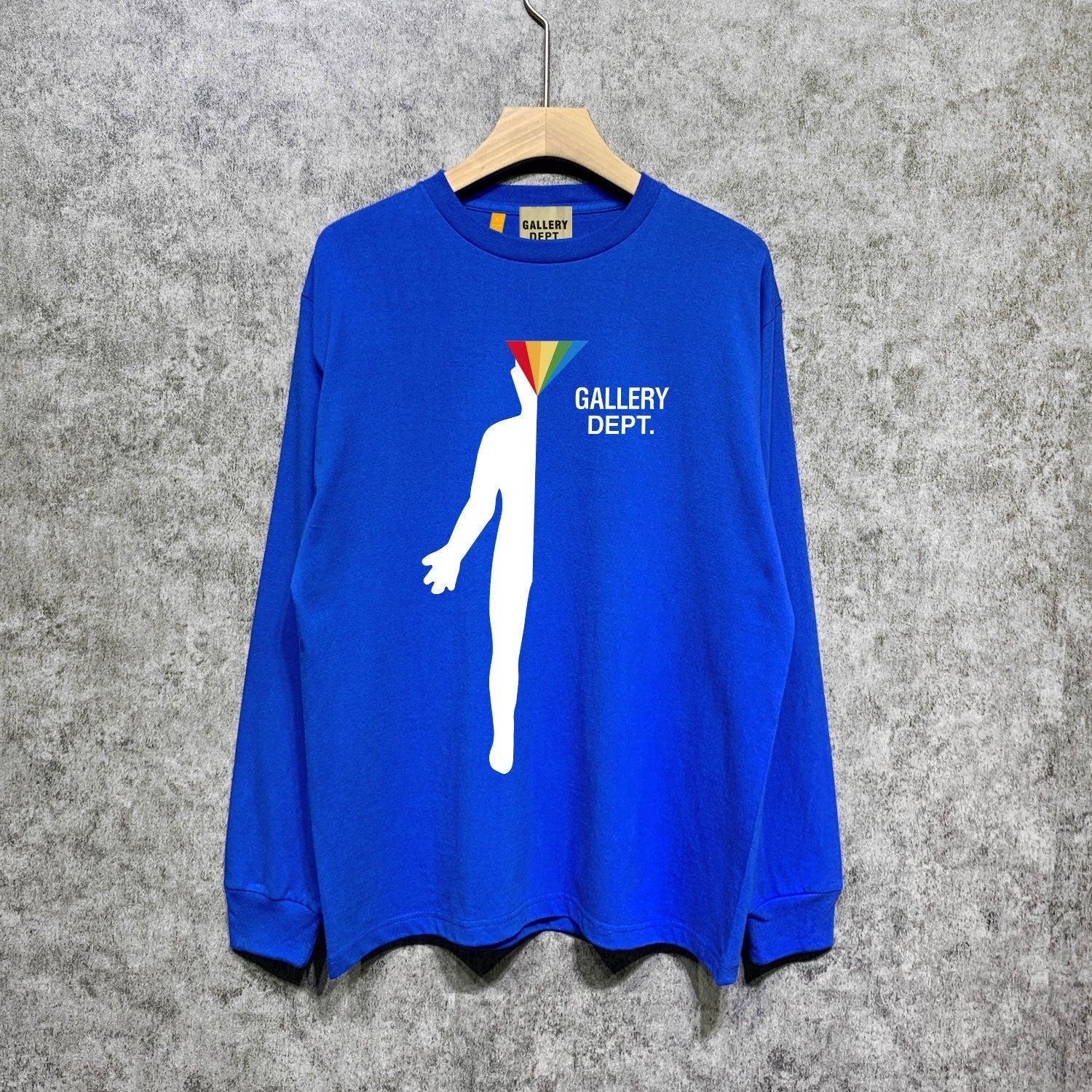 Gallery Dept Long Sleeved Shirt Fashion Brand Long Sleeve Long-Sleeved T-shirt Blouse