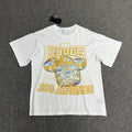 Rhude T-shirt Micro Label Champion Ring Printed Short Sleeve T-shirt