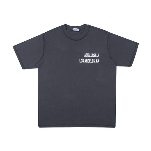 Askyurself T-shirts Printed Distressed Short Sleeve T-shirt