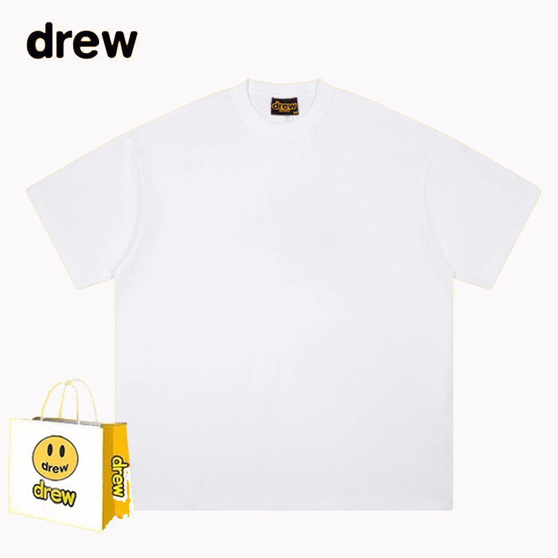 Drew T-shirts Short Sleeve Heavy Short Sleeve T-shirt Casual