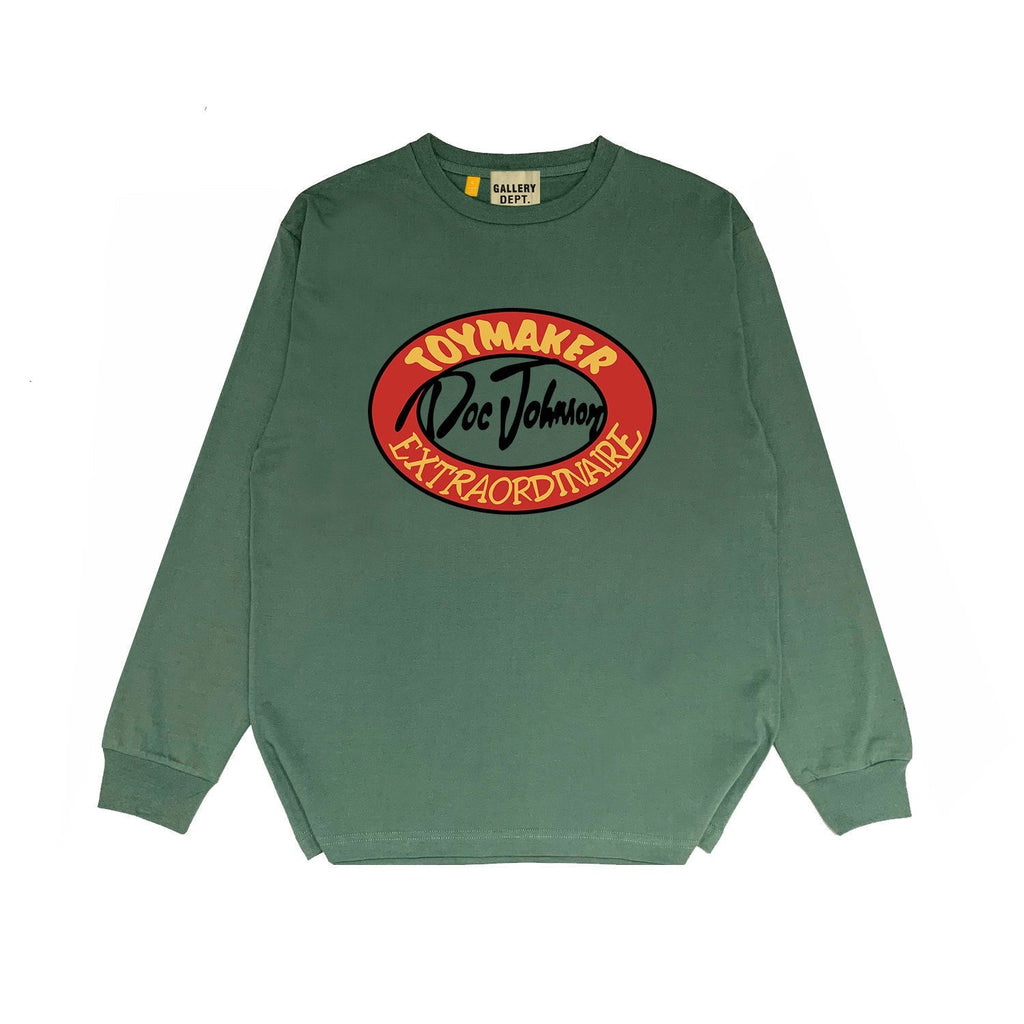 Gallery Dept Long Sleeved Shirt Fashion Brand Long Sleeve Long-Sleeved T-shirt Blouse
