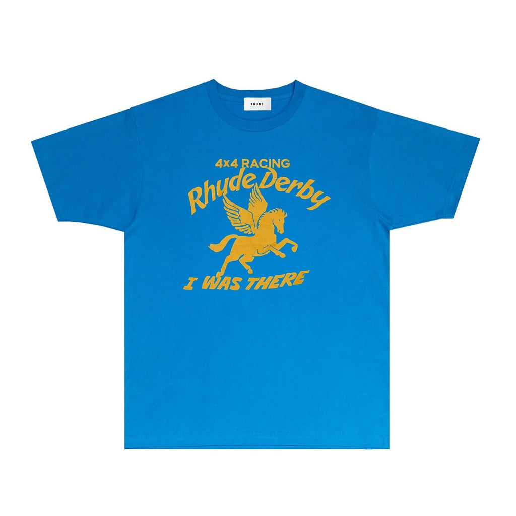 Rhude T-shirts Printed Trendy Pure Cotton