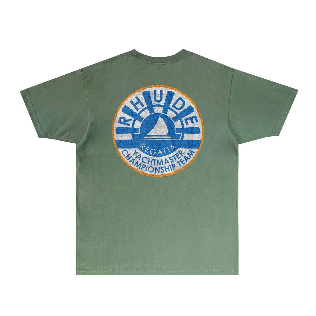 Rhude T-shirts Printed Trendy Pure Cotton