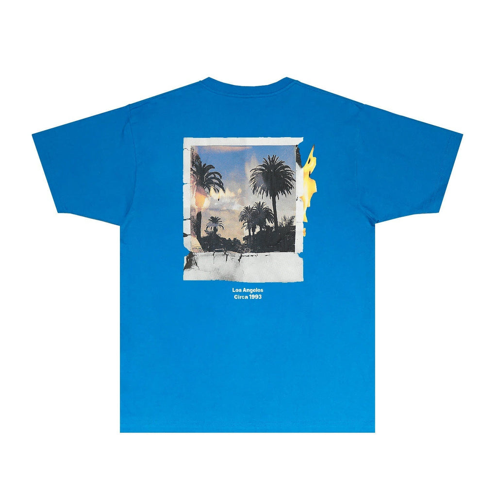 Gallery Dept T Shirt Retro Printed Loose Short-Sleeved Shirt