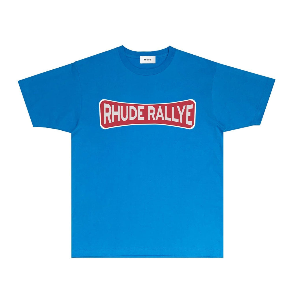 Rhude T-shirts Printed Trendy Pure Cotton