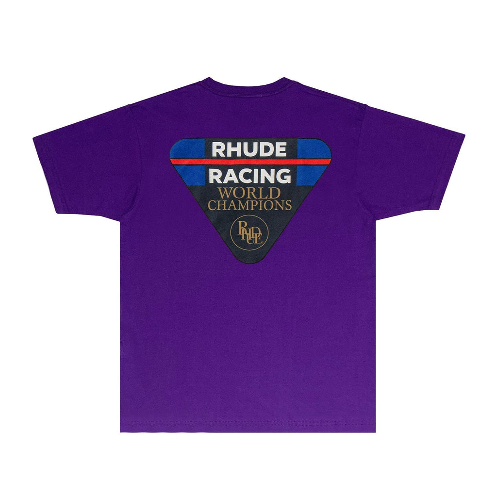 Rhude T-shirts Printed Trendy Pure Cotton